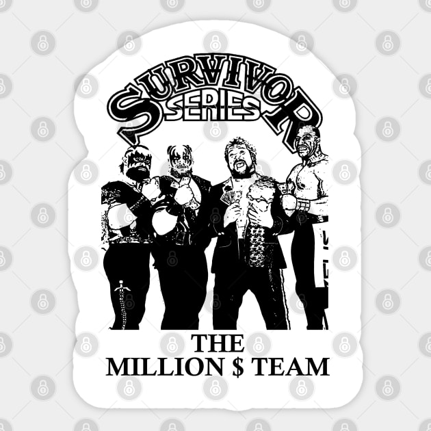 The Million $ Team Sticker by Meat Beat